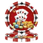 Casino Night Plate Poker Card Game Birthday Party Tableware Decoration 7" 10PCS New. Price: $5.61.