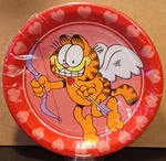 Vtg Hallmark Garfield Paper Plates 8.75" Cupid Valentine's Heart Jim Davis -g New. Price: $11.97.