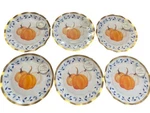 Sophistiplate Pumpkin Paper New Set Of 6 (48 Total Plates). Price: $29.24.