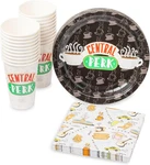 Friends Central Perk Iconic Icons And Quotes Pivot 60 Pack Partyware Disposable. Price: $56.99.