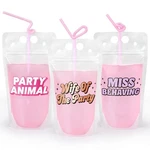 Xo, Fetti Bachelorette Party Drink Pouches - 16 Count Cu... New. Price: $44.77.