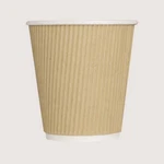 Ripple Hot Cups Oz Paper Kraft/white 500/CARTON CKRC510 New. Price: $109.92.