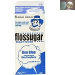 Blue Raspberry Flossugar 3.25 Lb Perfect For 60-70 Cotton Candy Cones New. Price: $31.99.