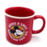 Hallmark Disney Mickey Mouse Mug Red Bring Smile Wherever You Go 13OZ Cup New. Price: $10.36.