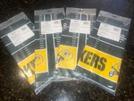 54 X 96 Inch Green Bay Packers Nfl Pro Football Plastic Tablecover, New. Price: $40.00.