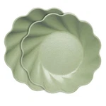 Sophistiplate Eco-friendly Compostable Dinner Plates Made Of Bamboo Wood Fi... New. Price: $53.56.