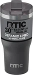 30OZ Essential Tumbler With Lid, Ceramic Lined, Insulated, Stainless Steel, Meta New. Price: $32.99.