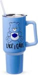 Silver Buffalo Care Bears 40 Ounces, Grumpy Like New. Price: $27.02.