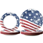 Wiooffen 48PCS Patriotic Party Paper Memorial Day 4TH July American Flag D... New. Price: $20.53.