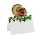 Caspari Die-cut Place Cards, Turkey And Acorns 2 Packs (89913P) New. Price: $19.99.