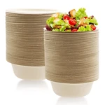 Disposable Paper Bowls 100 Pack 12 Oz Compostable Eco-friendly Bagasse New. Price: $19.51.