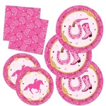 88PCS Cowboy Birthday Paper Napkins Plates Western Cowgirl Disposable Ta... New. Price: $24.24.