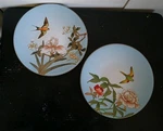 Pier One Chinoiserie Salad/dessert Plate Flowers & Birds Design 8" Rare Set Of 2 Used. Price: $29.99.