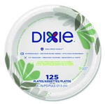 Dixie Pathways 8.5" Paper Plates Soak Proof Green Burgundy Luncheon 125 Ct Pack New. Price: $22.91.