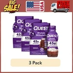 3 Pack Quest 45G Protein Chocolate Milkshake 4CT Ready To Drink High New. Price: $40.58.