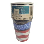 Nos Vintage Amscan American Glory Flag Cups 8 Ct. 9 Oz. Party 4TH July Memorial New. Price: $7.95.