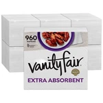 Vanity Fair Extra Absorbent White Paper Napkins 960 Count For Messy Meals New. Price: $49.19.