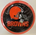 Cleveland Browns Nfl Pro Football Sports Banquet Party Bulk 9" Dinner Plates New. Price: $14.99.