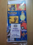 Exciting Vintage Pokemon Plastic Tablecover - American Greetings 54" By 96" New. Price: $15.00.
