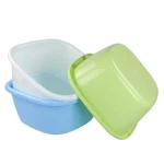Plastic Square Dish Pan Washing Basin 16 Quart 3 Packs New. Price: $36.42.