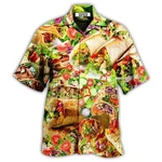 Hawaiian Shirtfood Life Is Better With Burrito Delicious Meal Gift For Lo New. Price: $7.99.