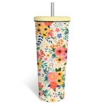 Wwhsai Floral Boho Tumbler 24OZ With Lid, Flowers Gifts, 40 Ounces, New. Price: $32.40.