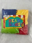 Pack Of 12 - Amscan Bean Bags One Size Multicolor New Sealed. Price: $5.39.
