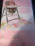 Unique Industries, Pink 1ST Birthday High Chair Kit. New. Price: $10.00.