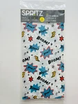 New Spritz Boom Pow 52" X 84" Cover Tablecloth Backdrop Superhero Party. Price: $10.00.