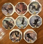 Franklin Mint Alaska Chilkat Bald Eagle Preserve By Ted Blaylock Plate Set 8 + 1 Used. Price: $72.99.