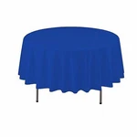 1 Of Party Essentials 84" Round Valumost Table Covers - Royal Blue New. Price: $10.70.