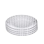 6INCH Glass Plates, Crystal Dessert Plate, Dinnerware New. Price: $44.17.
