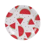Geeklife Gold Watermelon Paper Party Plates, Sparkly Foil Disposable Pap... New. Price: $21.07.