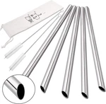 Reusable Smoothie Stainless Steel 0.5'' Extra Wide Metal New. Price: $14.63.
