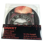 Chucky Childs Play 32 Piece Park Pack Plates Napkins Horror Movie Halloween New. Price: $25.00.