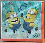 Despicable Me - (16) 2 Ply Party Napkins Unique Brand New!!. Price: $6.00.