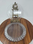 Mikasa Crystal Brunch Plates 9 Royal Suite Pattern Dinnerware Lot Of 4 Used. Price: $33.75.