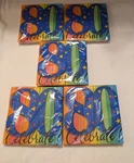 Cocktail Beverage Napkins Celebrate 80 Years 16 Count 2-PLY Per 5 Packs Nip New. Price: $9.95.