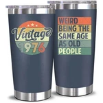 Neweleven 50TH Birthday Gifts For Women - 20 Ounces, Vintage Navy. Price: $36.99.