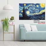 Van Gogh Starry Night Magic Paper Table Static Clinging,no Gluing Required,wall New. Price: $49.00.