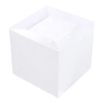 Bucla 100PCS White Square Plastic PLATES-6INCH Disposable Cake Premiu... New. Price: $42.83.