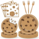 Naozinebi Milk And Cookies Birthday Party Plates 9 Inches, 7 Colorful New. Price: $31.90.