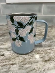 Corkcicle Rifle Paper Hydrangea Coffee Mug Rubber Bottom New. Price: $32.00.