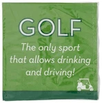 Design Golf Drink & Drive Cocktail Napkins New. Price: $15.77.