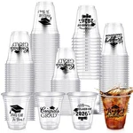 Disposable Cups 100 Pcs 12OZ Clear Graduation 2026 Party Supplies Eaasty Plastic New. Price: $51.99.