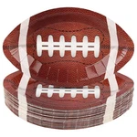 50PCS Football Party Paper Plates, Disposable Shaped Perfect... New. Price: $15.84.