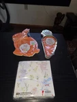 Sugar Plum Party Easter Paper Plates Napkins 40 32 Carrot Bunny New. Price: $18.95.