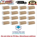 4000 White Paper Multifold Towel Bulk C-fold Recycled Fiber Boardwalk Pack Of 16 New. Price: $34.97.