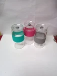 Colovie Glass Tumbler With 3 In 1 Lids Used. Price: $9.99.