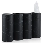 Holder 4 Pack Car Cup Facial Tissues Travel Bag Quick Convenient Flower New. Price: $15.63.